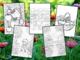 33 Stunning Garden Coloring Pages to Inspire Your Creativity